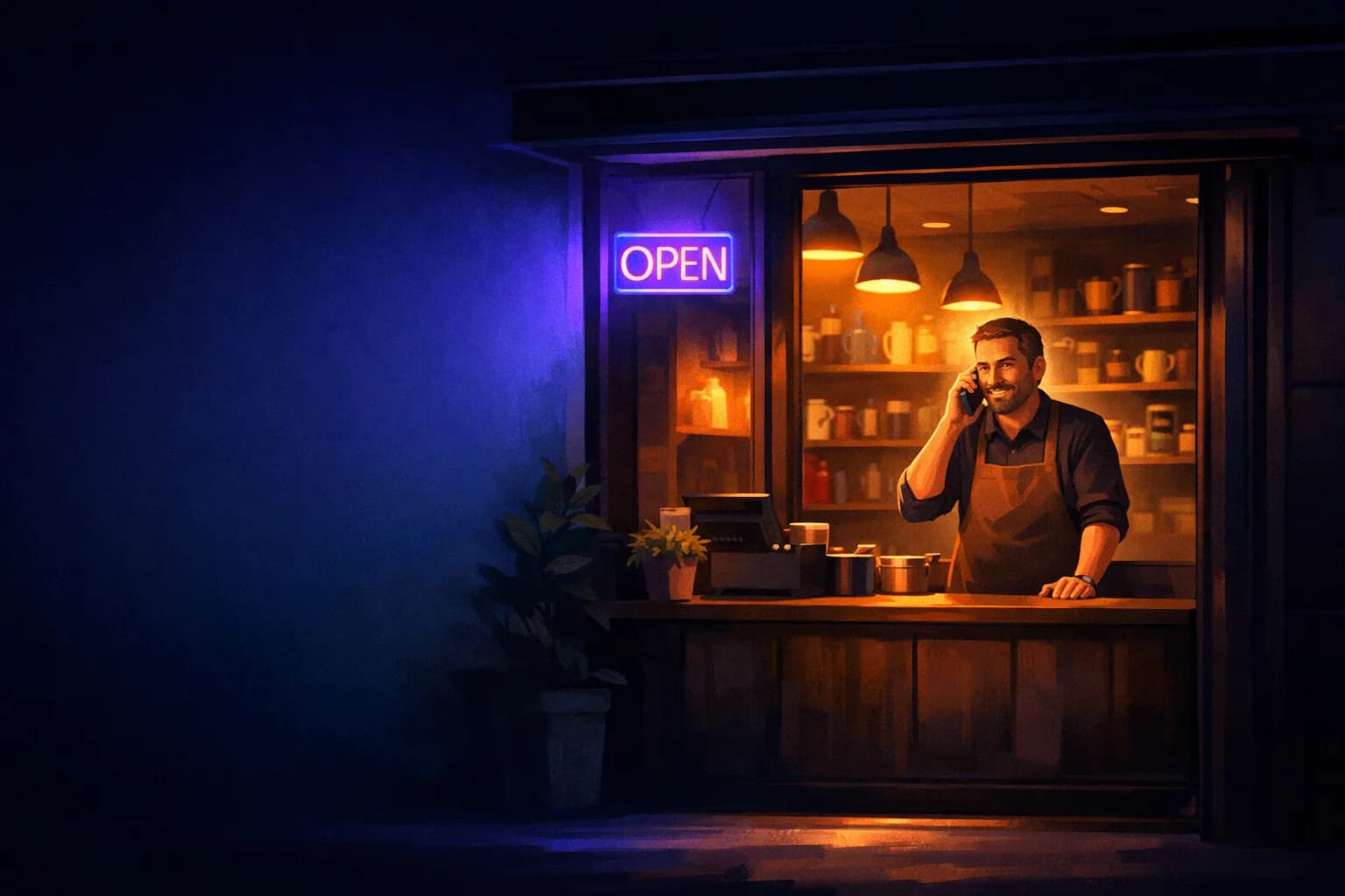 An AI receptionist for small businesses that can't staff a front desk
